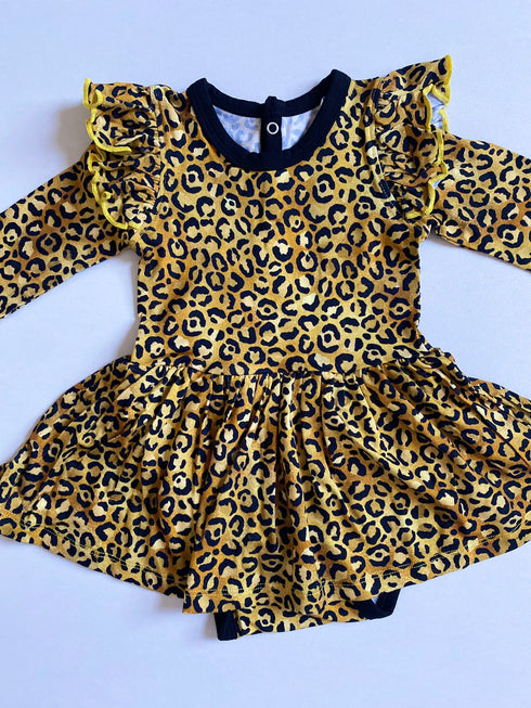 Golden Spot Twirl bodysuit