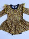 Golden Spot Twirl bodysuit