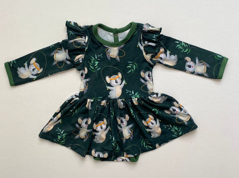Playful Koala Twirl bodysuit