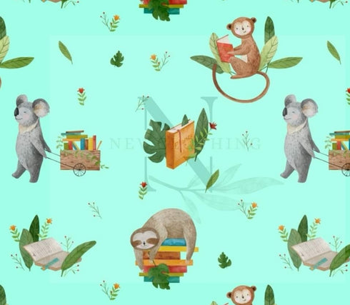 Aqua Jungle Book Swaddle