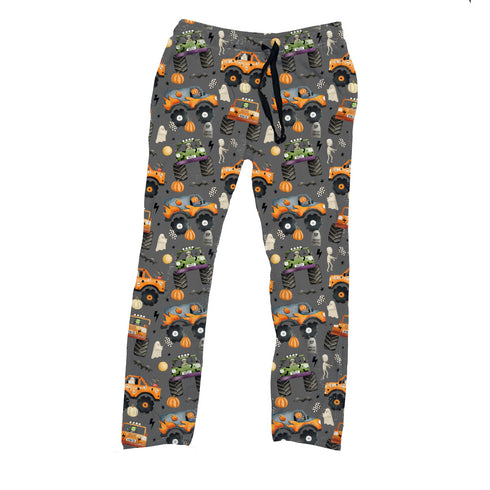 Monster Trucks Unisex Pajama Pants(Straight leg)