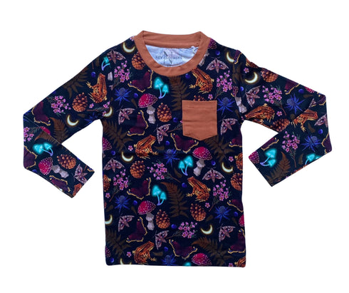 Long Sleeve Midnight Magic Pocket Tee