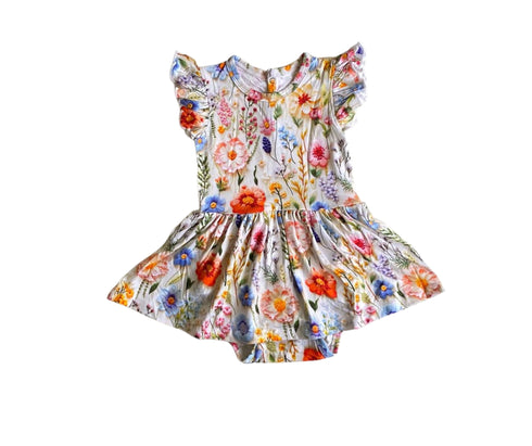 Wildflower Wishes Twirl bodysuit