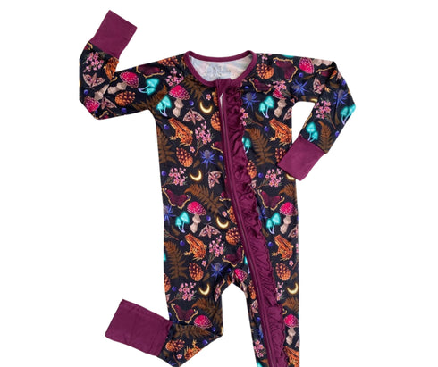 Midnight Magic Ruffles Zippy