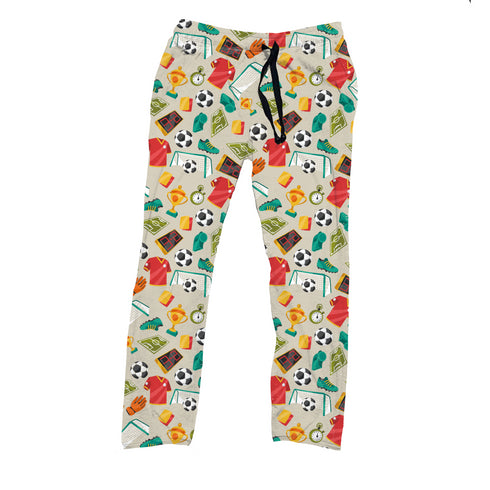 Soccer Spirit Pajama Pants(Straight leg)