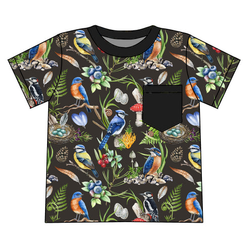 Forest Fledglings Pocket Tee