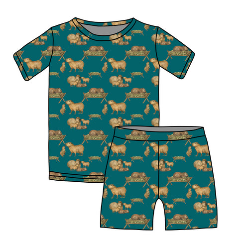 Imara's Capybaras Short sleeve top/Shorts set