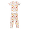 Chickens Short sleeve top/pant set