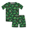 Santa Saurus short sleeve top/short Pajama set