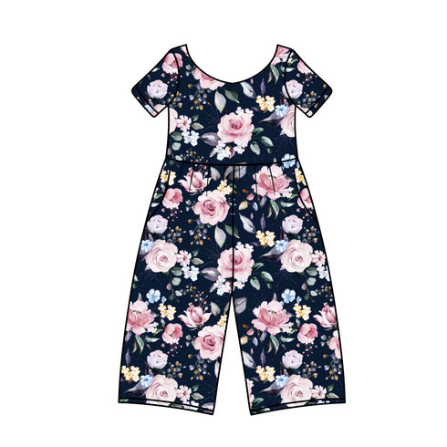 Kinsley Wide Leg Romper with pockets