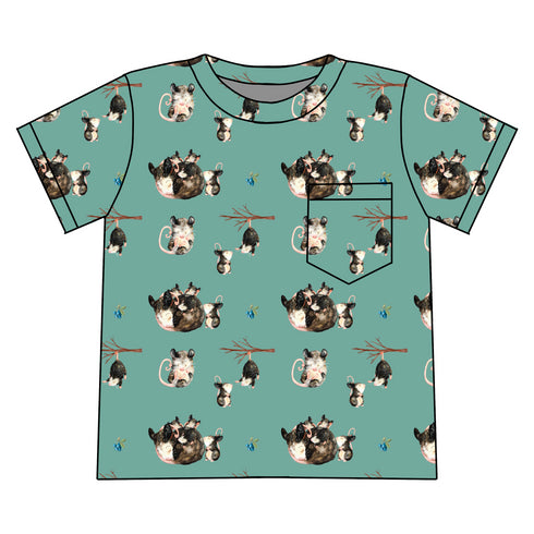 Opossum Fam Pocket Tee