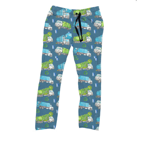 Trash Trucks Men's Pajama Pants(Straight leg) (Copy)