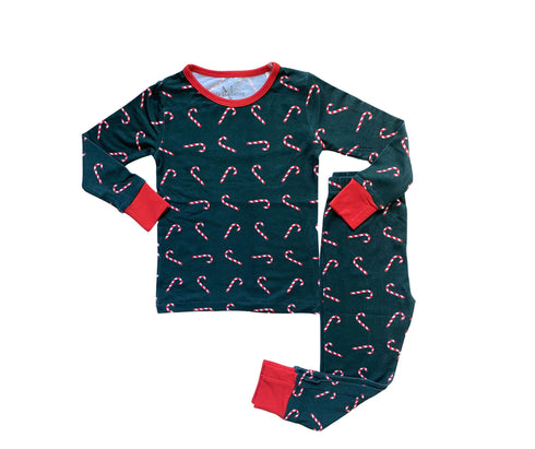 Candy Cane 2 piece pajama set
