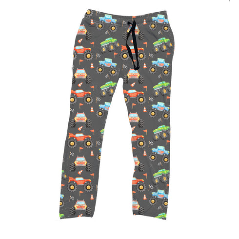 Jumbo Monster Trucks Unisex Pajama Pants(Straight leg)