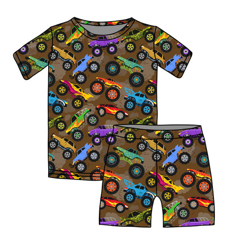 Mud Monster Short sleeve top/Shorts set