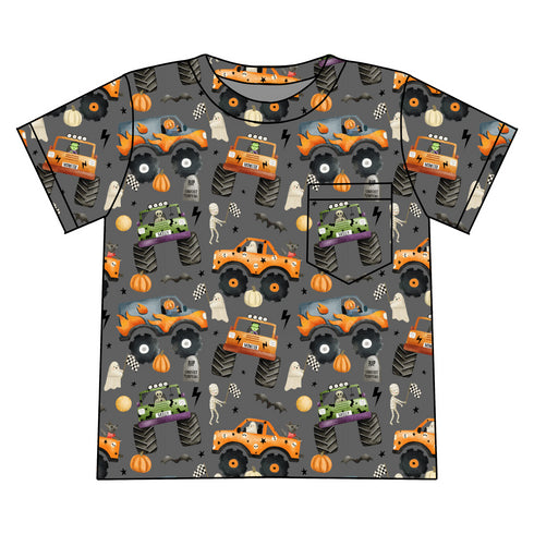 Monster Trucks Pocket Tee