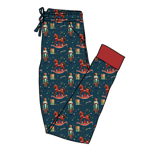 Nutcracker Women's Pajama Pants(Ankle Cuff)