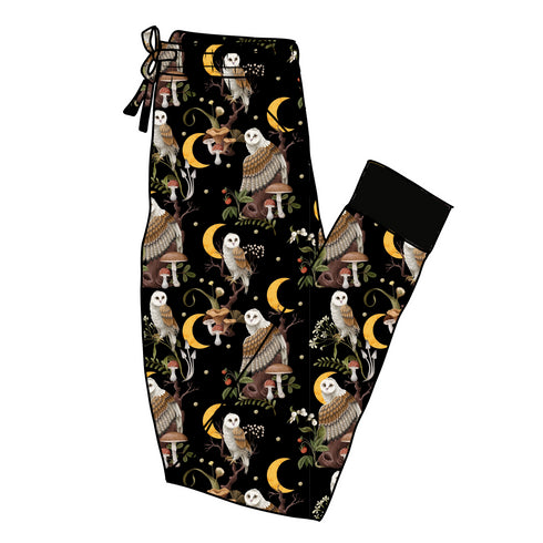 Pre sale Mystic Owl Women's Pajama Pants(Ankle Cuff)