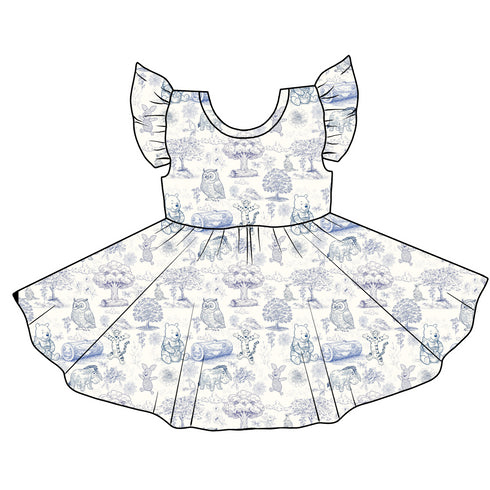 Pre sale Pooh and Friends Twirl Dress with pockets