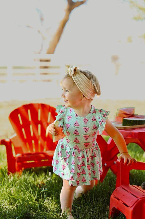 One In a Melon Twirl bodysuit