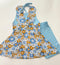 Lexi Scallop Back Tunic top/short Set