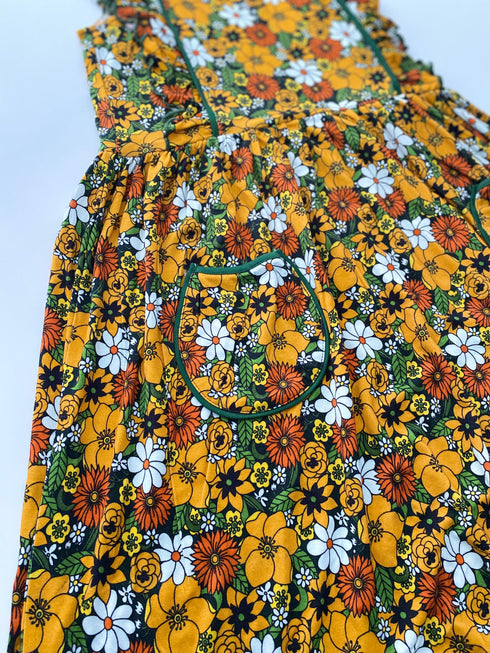 Golden meadow Flutter Pinafore