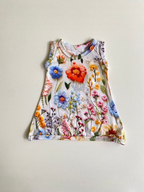 Wildflower Wishes Doll Gown