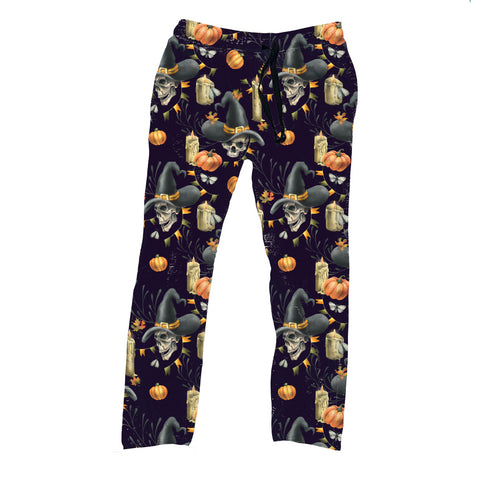 Spellbound Shadows Unisex Pajama Pants(Straight leg)