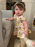 Dino Tropics Peplum set