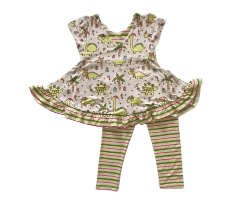 Dino Tropics Peplum set