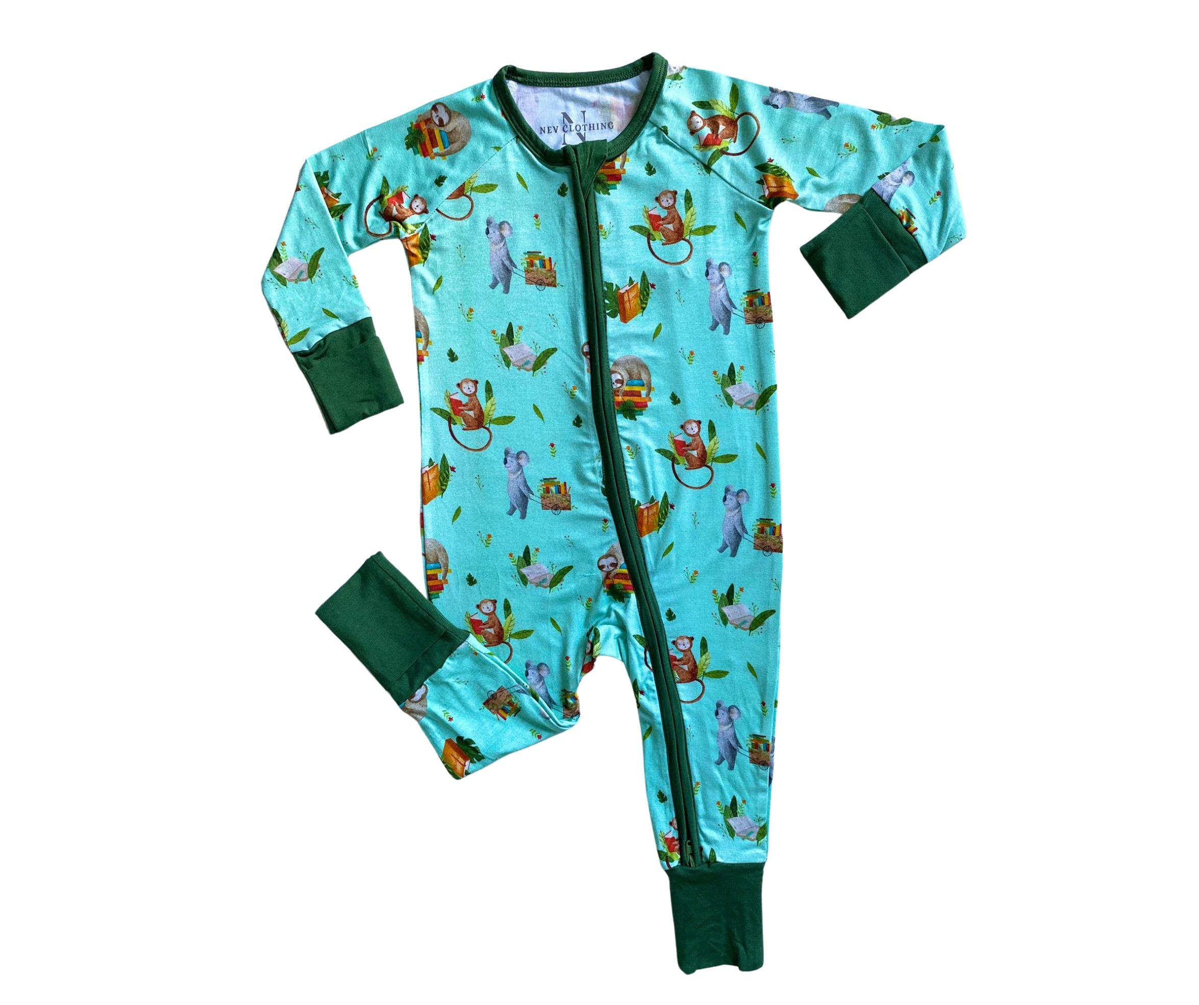 Nev Clothing Manatee Fam Zippy shops // 12-18 months